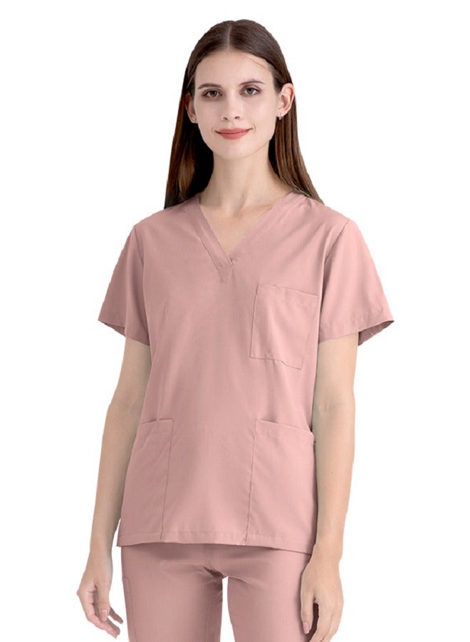 Gasin Medical scrubs, women's medical scrubs, pink medical uniforms, medical scrub sets  - Image 1