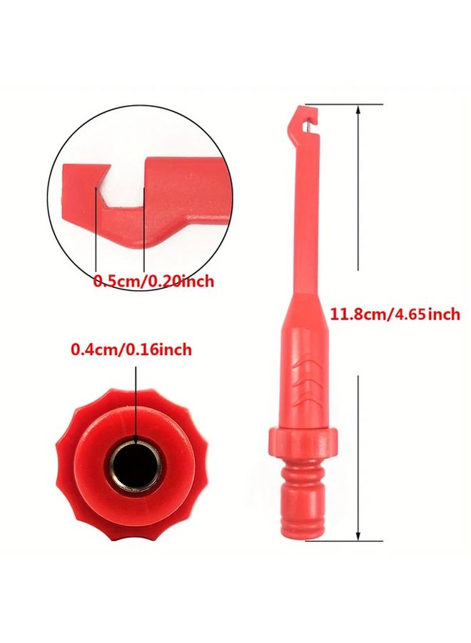4Pcs Automotive Circuit Test Clips With 4 Needles 2 Threads Non Piercing Probe Banana Connector - Image 5