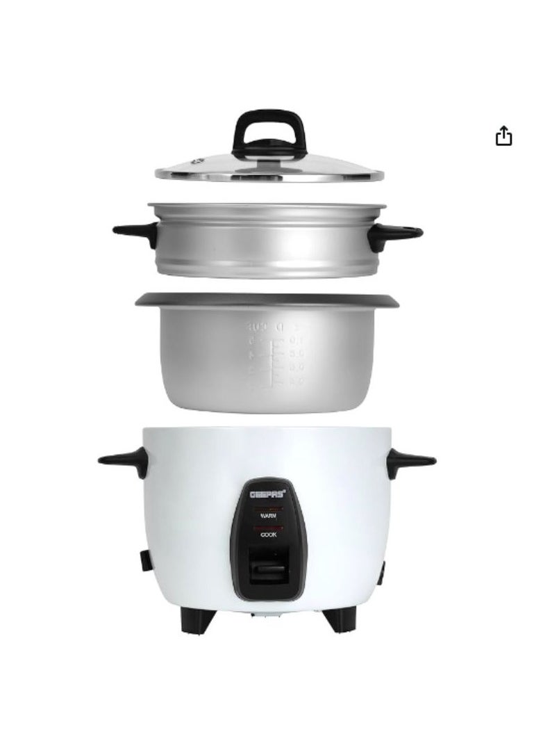 Generic rice cooker with non-stick cooking pot, 1 liter capacity,  - Image 3