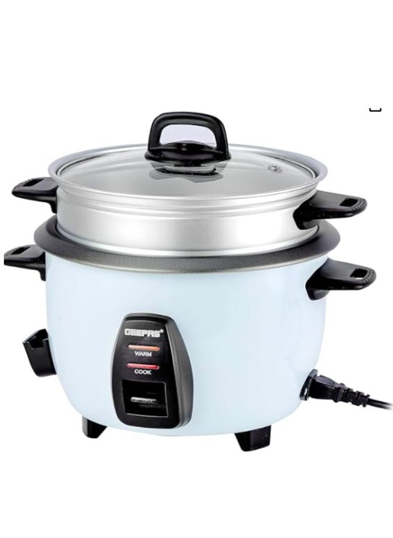 Generic rice cooker with non-stick cooking pot, 1 liter capacity,  - Image 1