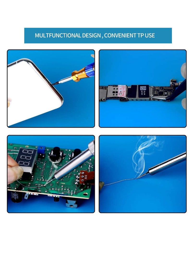 S-160 Mobile Phone and Computer Maintenance Silicone Pad High Temperature Resistant Insulation Pad Anti Static Table Pad with Magnetic Screw Pad  - Image 3