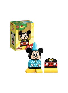 LEGO LEGO 10898 DUPLO Disney Junior My First Mickey Build Set with 2 Buildable Mickey Mouse Outfits, Preschool Toy  - Image 2