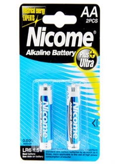 Nicome AA 2pc Alkaline Battery  - Image 1