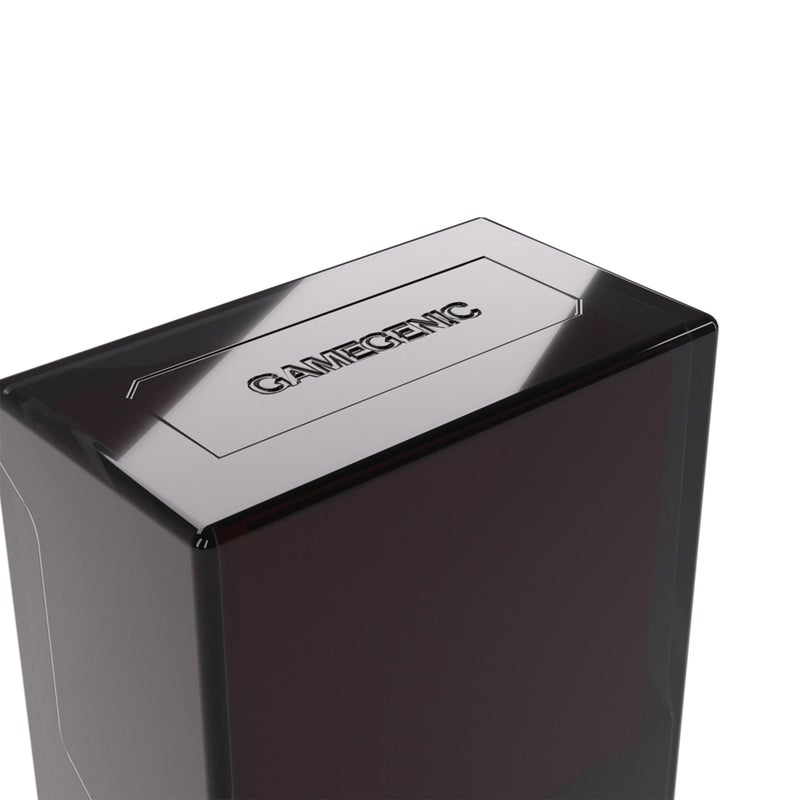 Gamegenic Bastion 50+ XL Deck Box - Compact, Secure, and Perfectly Organized for Your Trading Cards! Safely Protects 50+ Double-Sleeved Cards, Black Color, Made - Image 4