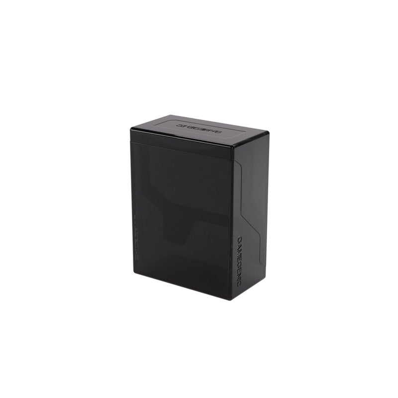 Gamegenic Bastion 50+ XL Deck Box - Compact, Secure, and Perfectly Organized for Your Trading Cards! Safely Protects 50+ Double-Sleeved Cards, Black Color, Made - Image 1