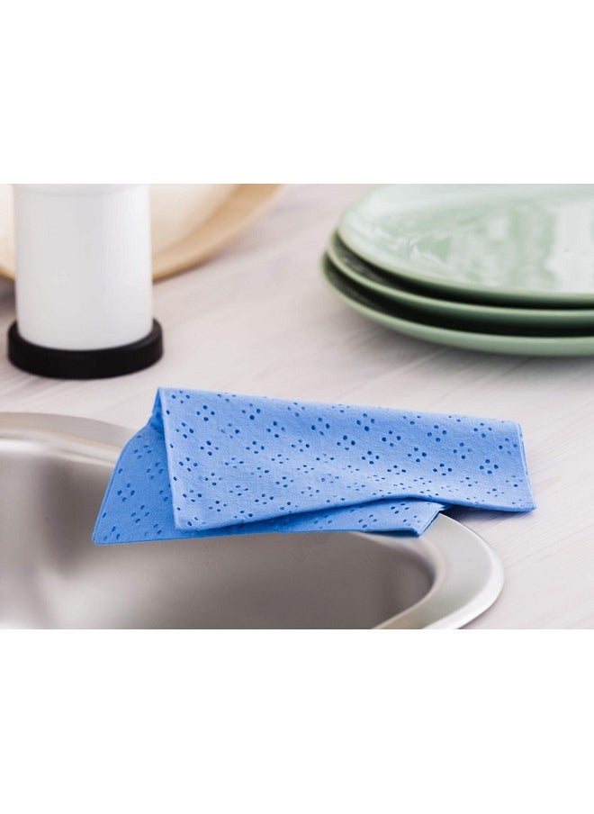 YORK Cottonlike Household Premium Reusable Cloth - 4 + 1 Pc Free, Assorted Colours [020310], Absorbent Cloths For Effective Cleaning And Wiping, Ideal For Various Household Tasks  - Image 4