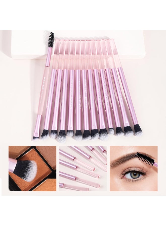 مانجي مجموعة فرش مكياج احترافية من ماانج، مكونة من 20 قطعة مع حقيبة، مجموعة فرش كريم أساس كابوكي صناعية فاخرة للوجه - Image 5