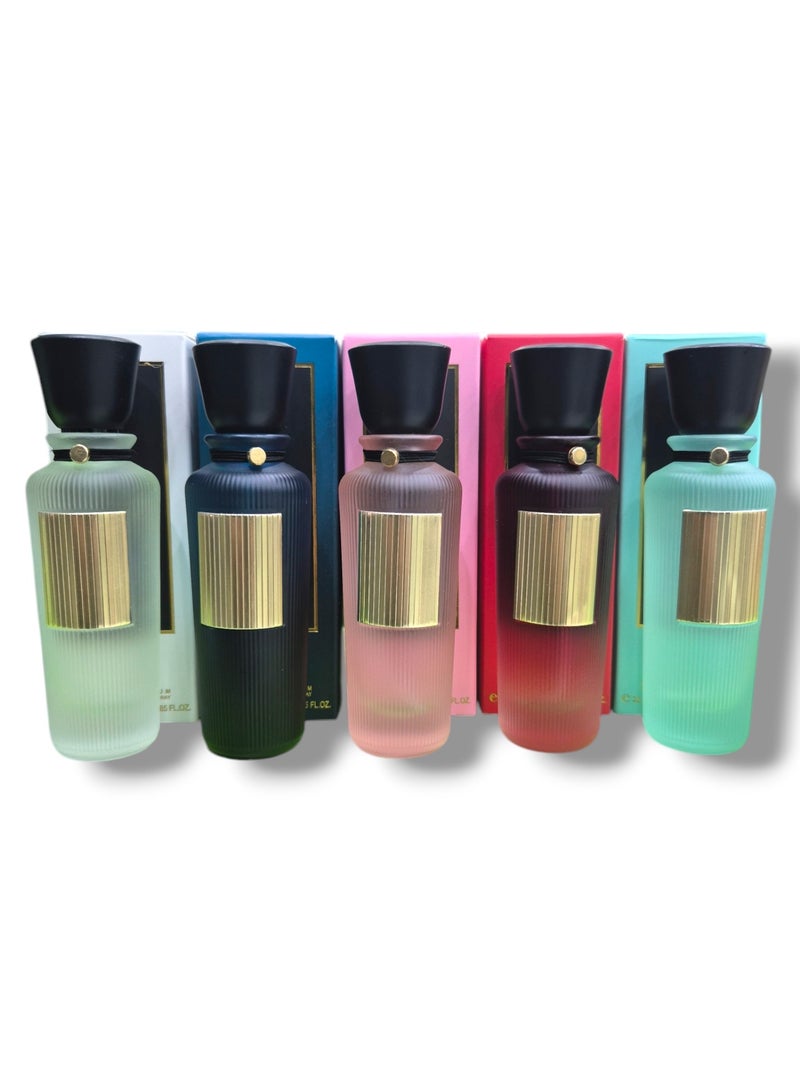Premium Classic Perfume Set for Women 25 ml (5 Pieces)