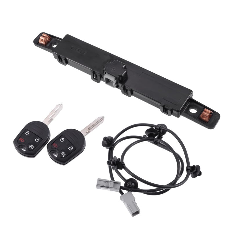 نظام بدء تشغيل السيارة عن بُعد ACROPIX مناسب لفورد F150 Edge مع 2 مفتاح عن بُعد وسلك هوائي قافز BC3Z19G364A عبوة من 3 باللون الأسود