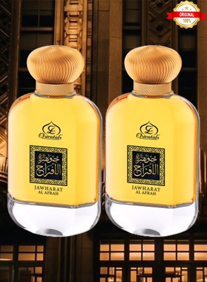 Oriental 2 Pieces Jawharat Al Afrah Perfume 100ml EDP - Image 1