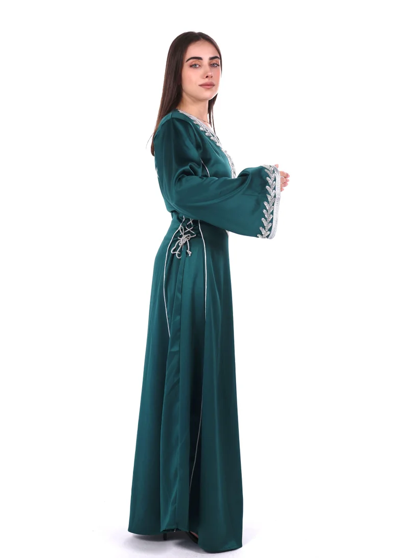 البنت الشرقية جلابية نسائية ساتان