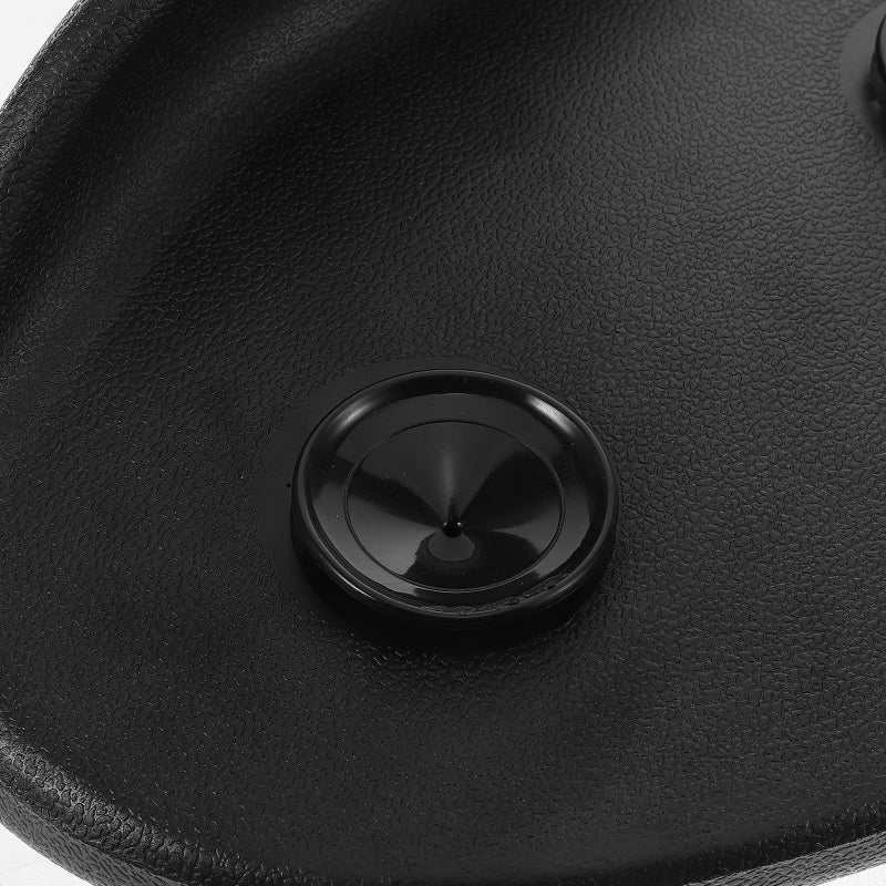 Non Slip Waterproof Bathtub Pillow with Suction Cups Quick Dry Neck Back Support Cushion Black - Image 4