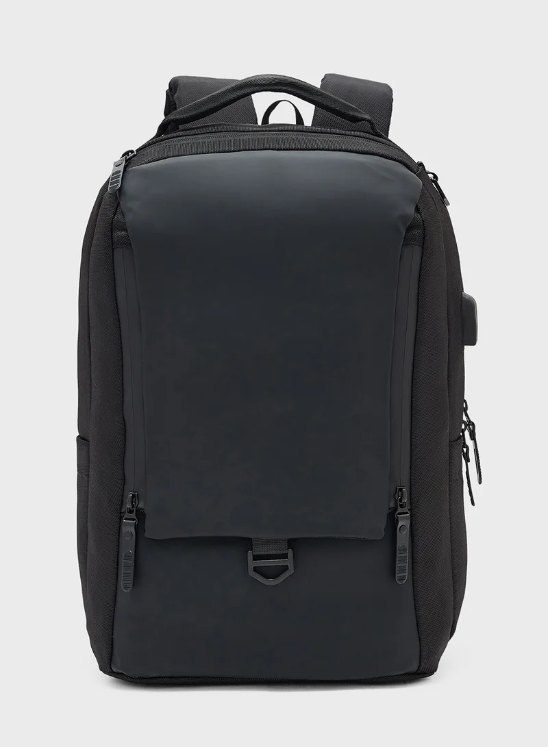 Robert Wood Premium Office Backpack With Laptop Compartment