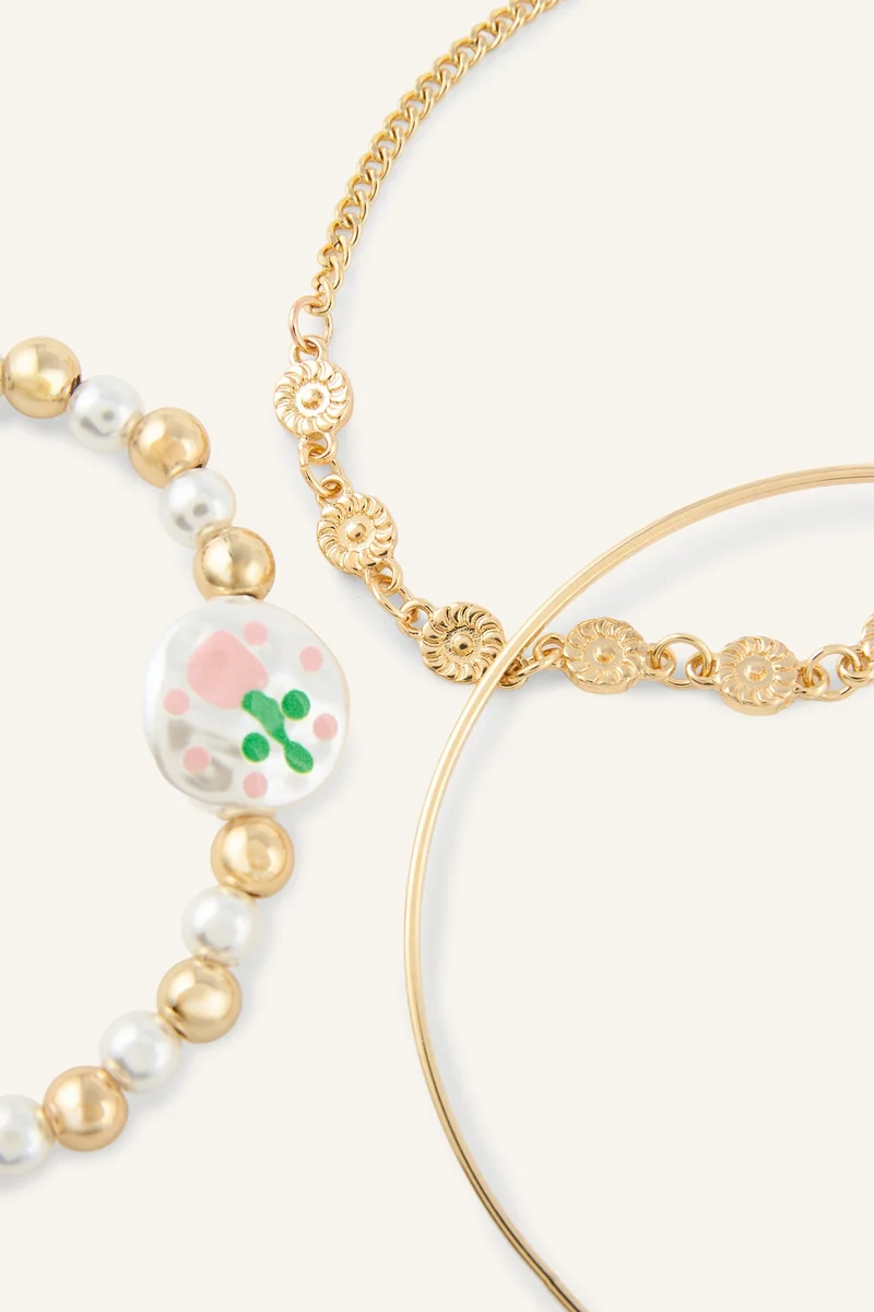 Defacto  3 piece Bracelet for Women | Best Price UAE