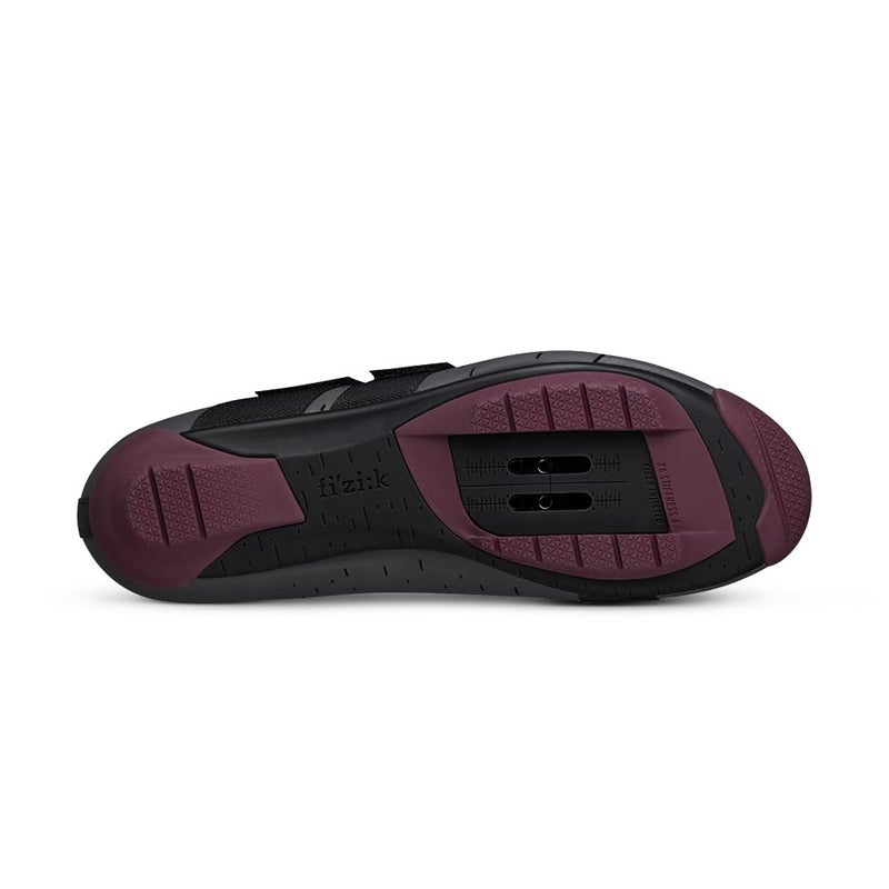 Fizik Terra Powerstrap X4, Gravel Cycling Comfortable Shoes, Anthracite/Grape, 13.5-14 - Image 4