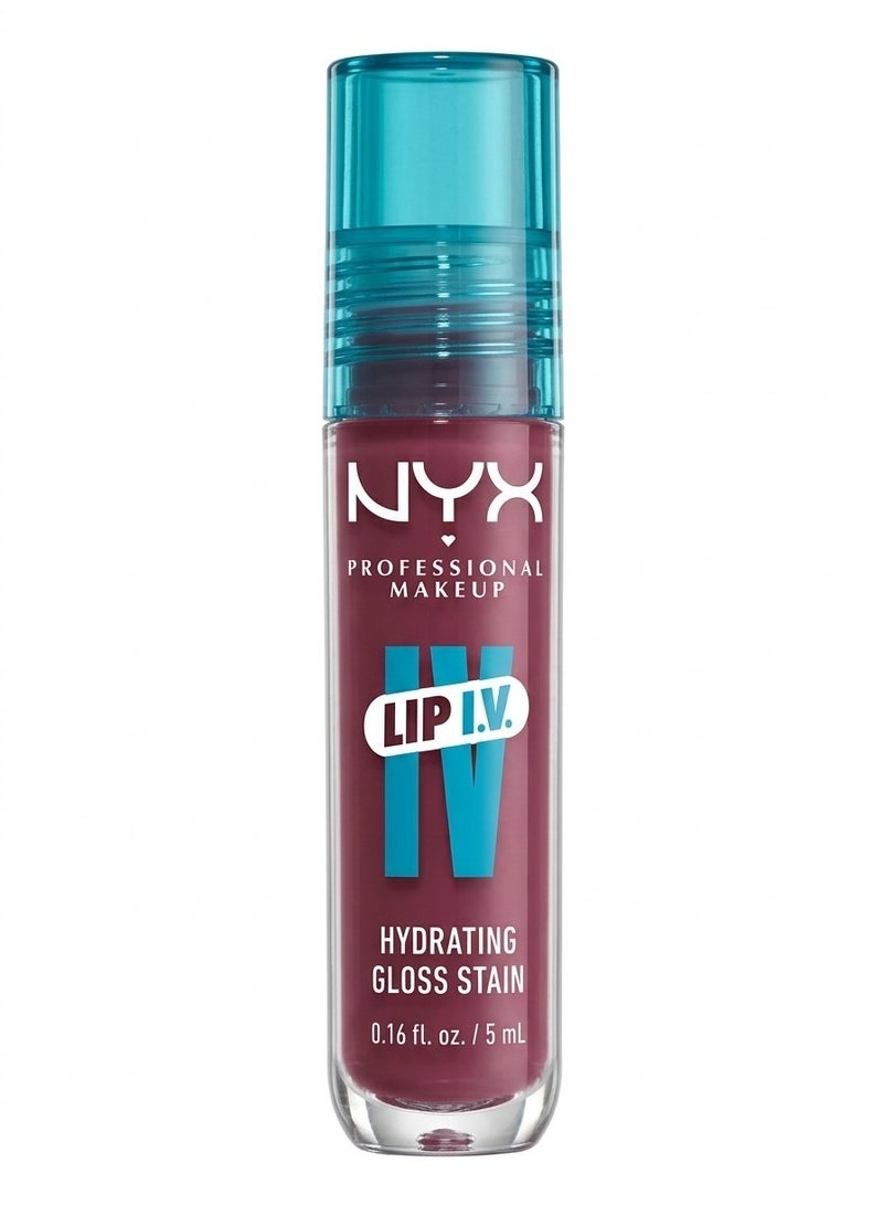NYX PROFESSIONAL MAKEUP Lip IV Hydrating Gloss Serum - Bubble Gum Burst - 0.16 fl oz - Image 1