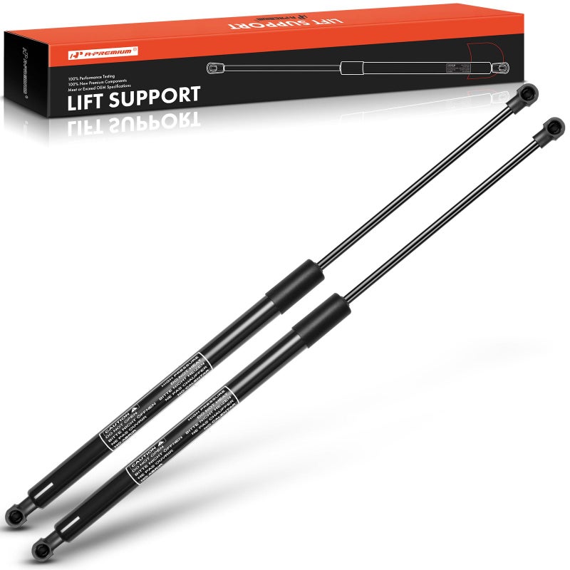 A-Premium Tailgate Rear Trunk Lift Supports Shock Struts Compatible with Select BMW Models - E93, 328i 335i M3 2007-2013, 335is 2009-2013, Base Convertible 2-Door - Replace# 51247129215 (2-PC Set) - Image 1