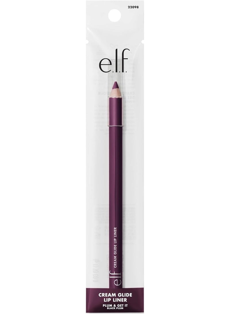 إلف مستحضرات التجميل - محدد شفاه كريمي سهل الانزلاق | محدد شفاه كريمي لتشكيل وملء الشفاه (بلام آند جيت إت) - Image 3