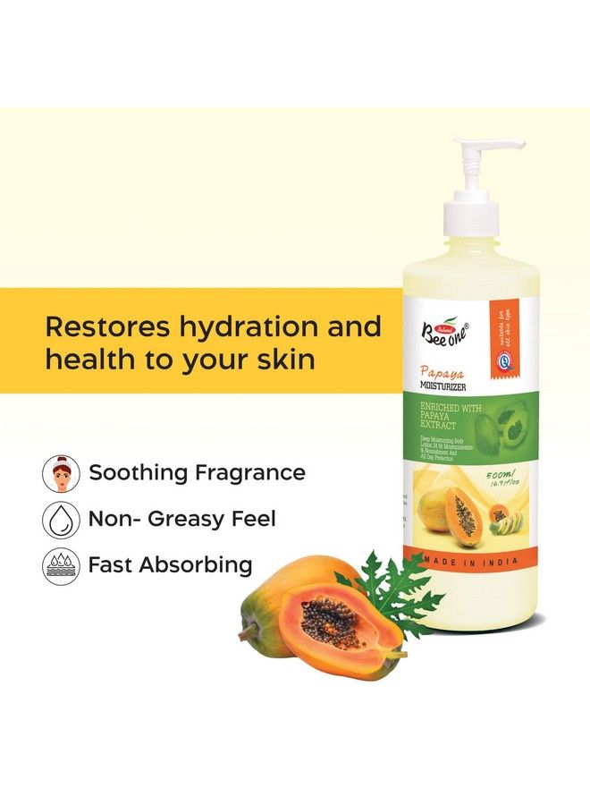 Beeone Papaya Moisturizer 500 Ml - Image 4