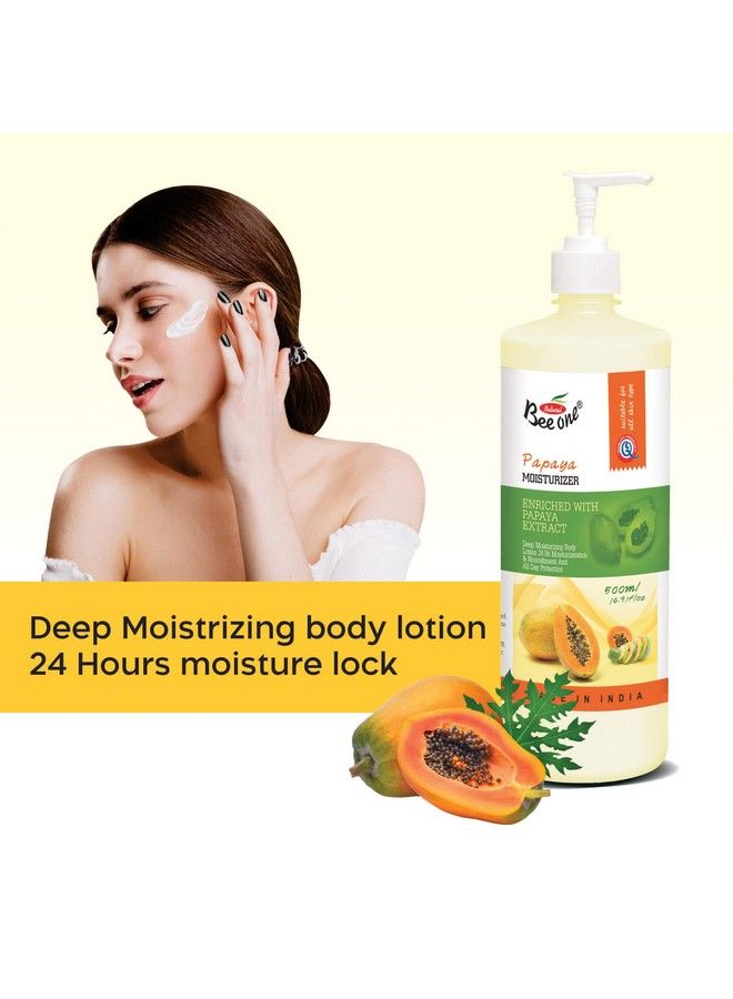 Beeone Papaya Moisturizer 500 Ml - Image 3