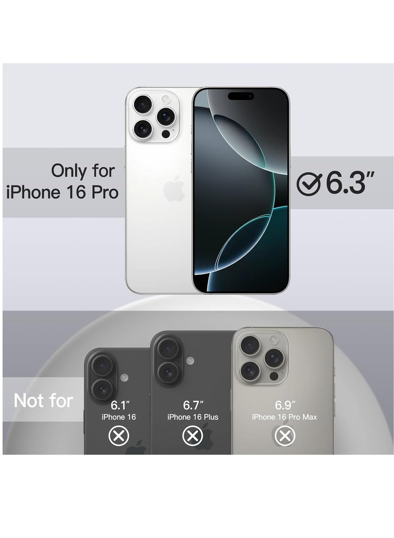 BORTONY iPhone 16 Pro Case Cover with Soft Liquid Silicone Anti-Scratch Shockproof Slim iPhone 16 Pro  Cover Anti-fingerprint Protective Case for Apple iPhone 16 Pro - Image 2