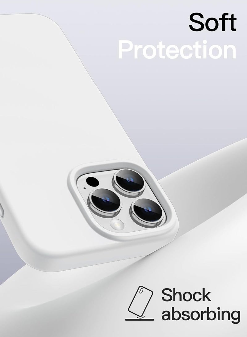 BORTONY iPhone 16 Pro Case Cover with Soft Liquid Silicone Anti-Scratch Shockproof Slim iPhone 16 Pro  Cover Anti-fingerprint Protective Case for Apple iPhone 16 Pro - Image 4