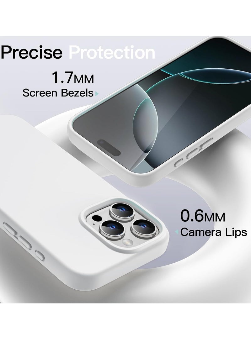 BORTONY iPhone 16 Pro Case Cover with Soft Liquid Silicone Anti-Scratch Shockproof Slim iPhone 16 Pro  Cover Anti-fingerprint Protective Case for Apple iPhone 16 Pro - Image 3