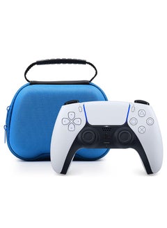 PS5 Controller Storage Bag, Travel Bag Compatible with Nintendo Switch Pro Controller, Carrying Portable Storage Bag for PS5/PS4/Xbox/Nintendo Switch Games Control, Blue