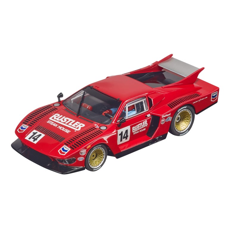 Carrera 27672 De Tomaso Pantera No14 132 Scale Analog Slot Car Racing Vehicle Evolution Slot Car Race Tracks - Image 3