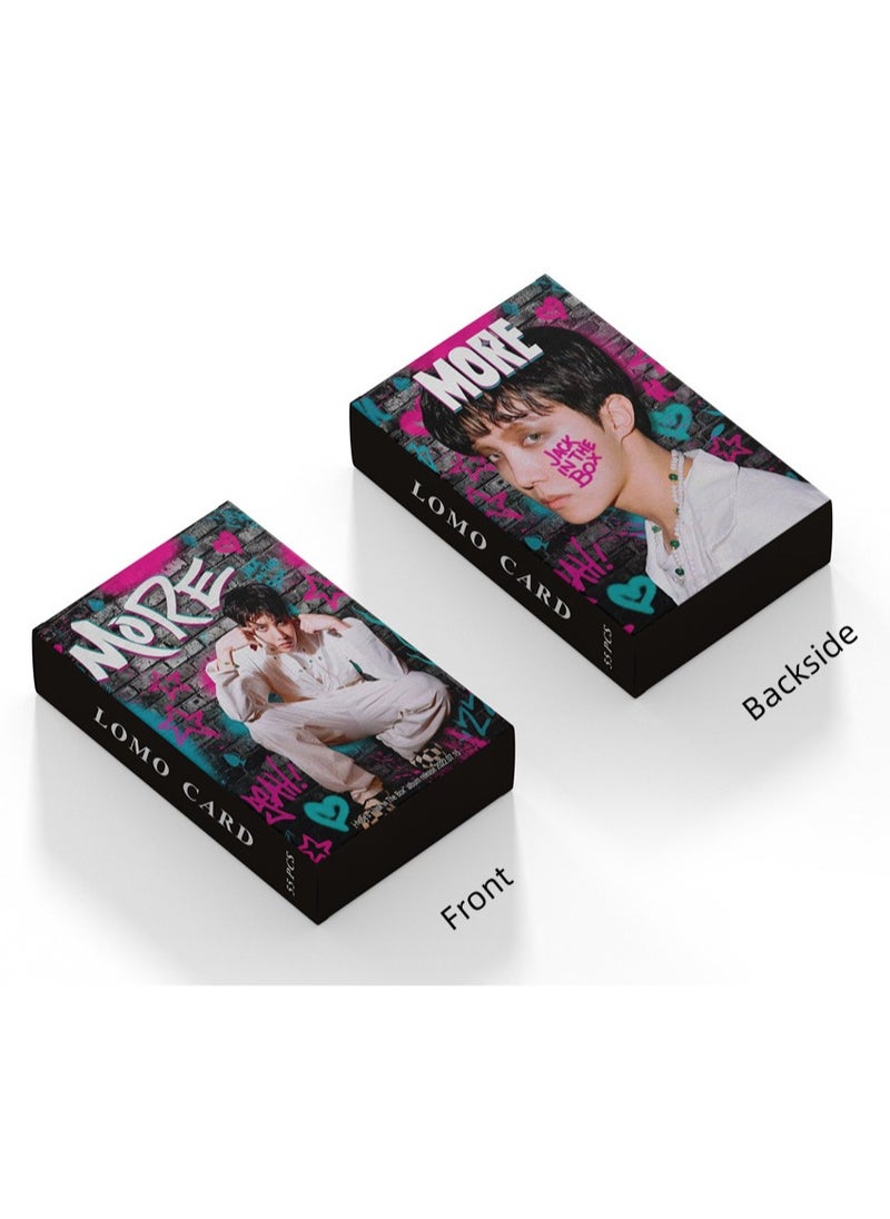 EHOME 55Pcs BTS member J-HOPE New Song JACK IN BOX Lomo Cards  - Image 2