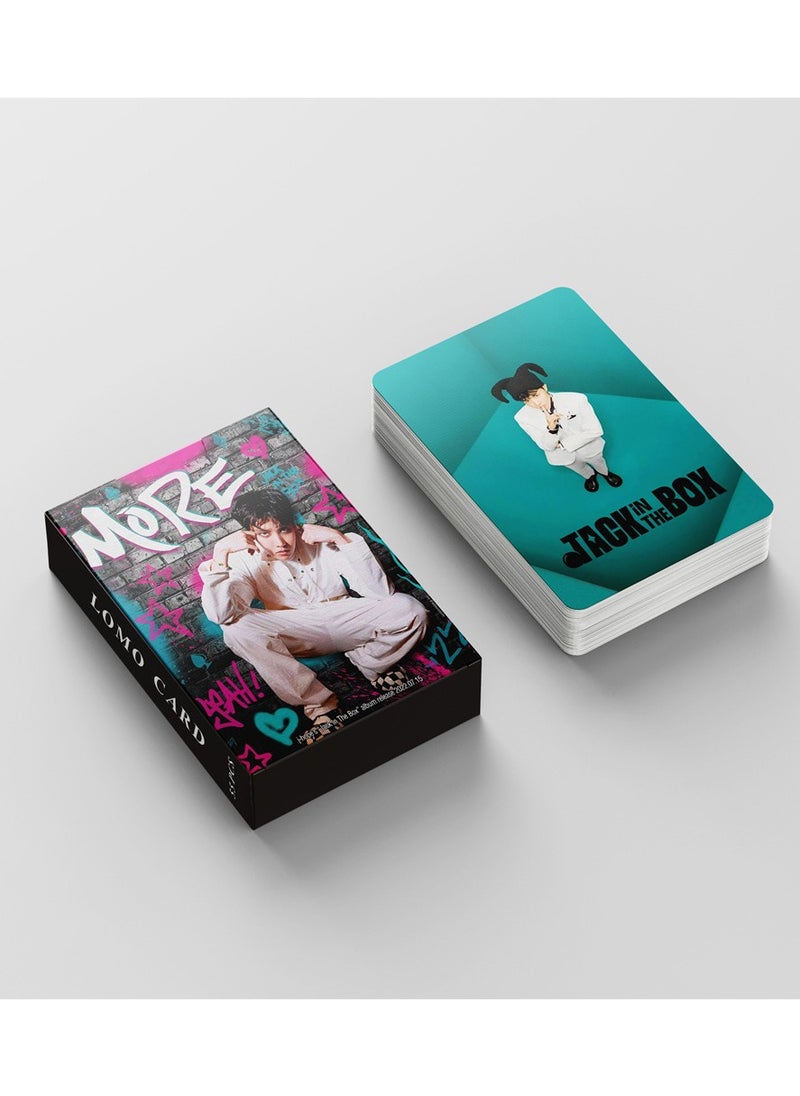EHOME 55Pcs BTS member J-HOPE New Song JACK IN BOX Lomo Cards  - Image 4
