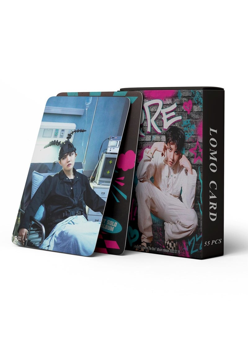 EHOME 55Pcs BTS member J-HOPE New Song JACK IN BOX Lomo Cards  - Image 5