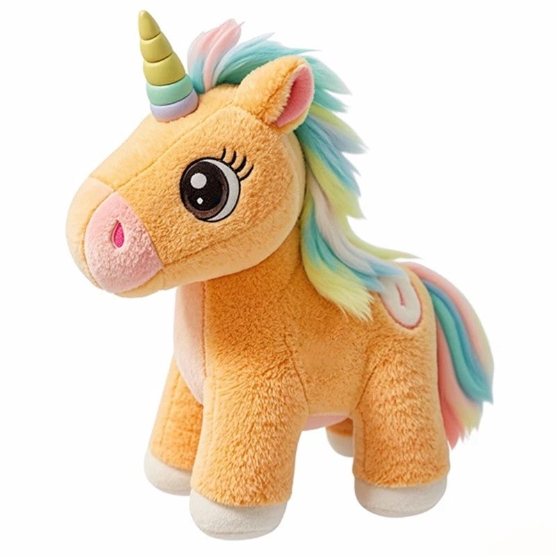Y&D Best Selling 25cm Stuffed Soft Unicorn Plush Toy – Cuddly Down-Filled Cotton Pillow Doll, Perfect Clutching Animal for Kids & Collectors - Image 3
