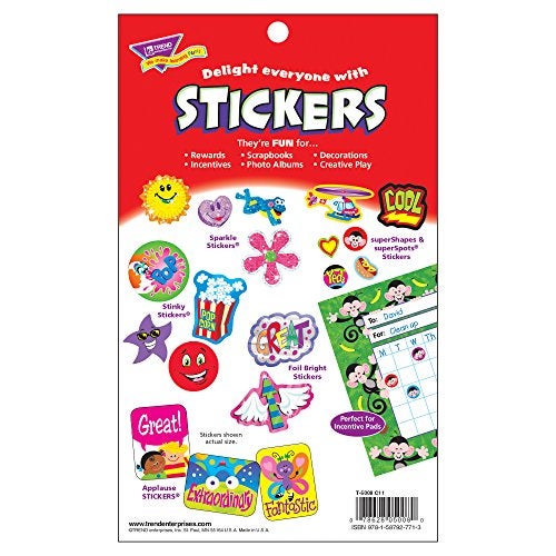 Trend Enterprises Trend Schooltime Fun Sticker Pad, Classroom Incentives, 738 Count - Image 3