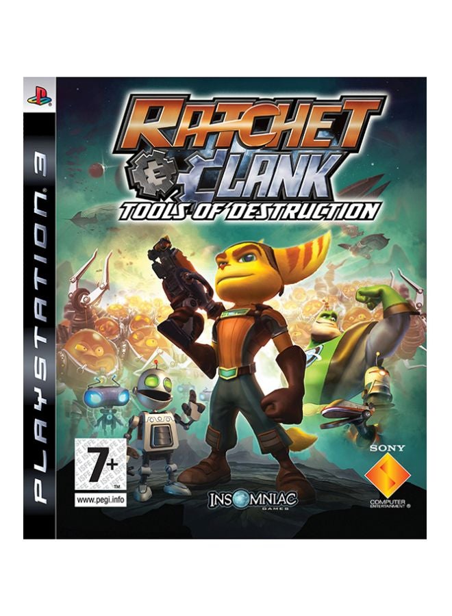 INSOMNIAC GAMES Ratchet And Clank: Tools Of Destruction (Intl Version) - Action & Shooter - playstation_3_ps3 - Image 1