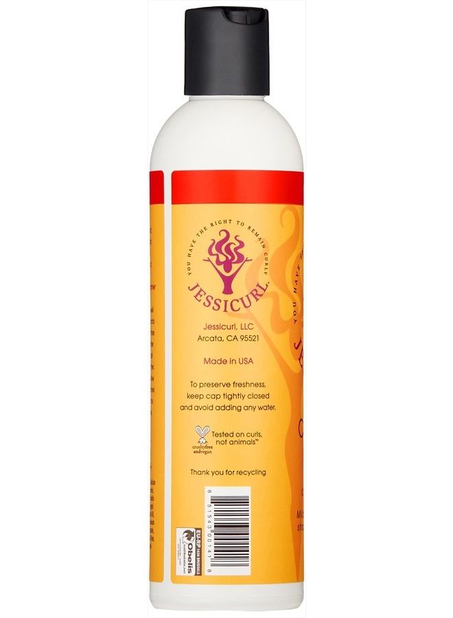 Jessicurl , Hair Cleansing Cream, Citrus Lavender, 8 Fl oz. Moisturizing Shampoo for Curly Hair, Sulfate Free Shampoo for Dry Hair - Image 3