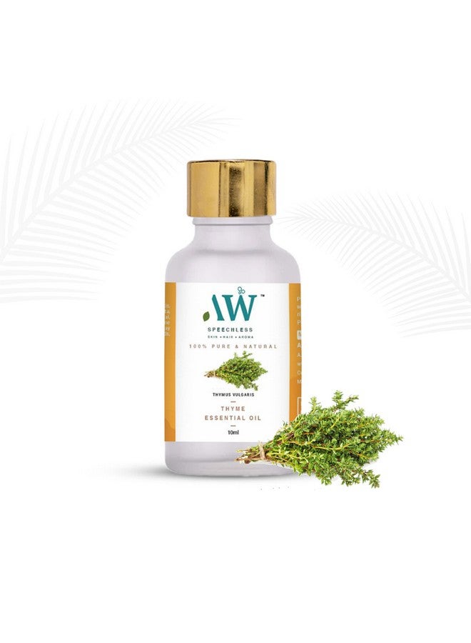 AW_Speechless - Thyme (Thymus Vulgaris) Essential Oil - 10ml I THERAPEUTIC GRADE I - Image 1