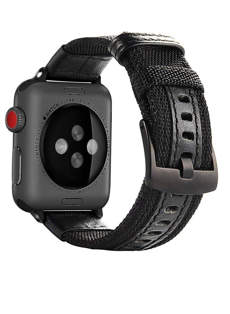 Nylon Solo Loop Stretchy Straps For Apple Watch Band 49mm 45mm 44mm 42mm, Elastic Wristbands Strap for iwatch Ultra/Ultra 2 Series 9 8 7 6 5 4 3 2 1 SE 2 SE - Image 1