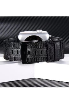 Generic Nylon Solo Loop Stretchy Straps For Apple Watch Band 49mm 45mm 44mm 42mm, Elastic Wristbands Strap for iwatch Ultra/Ultra 2 Series 9 8 7 6 5 4 3 2 1 SE 2 SE  - Image 3