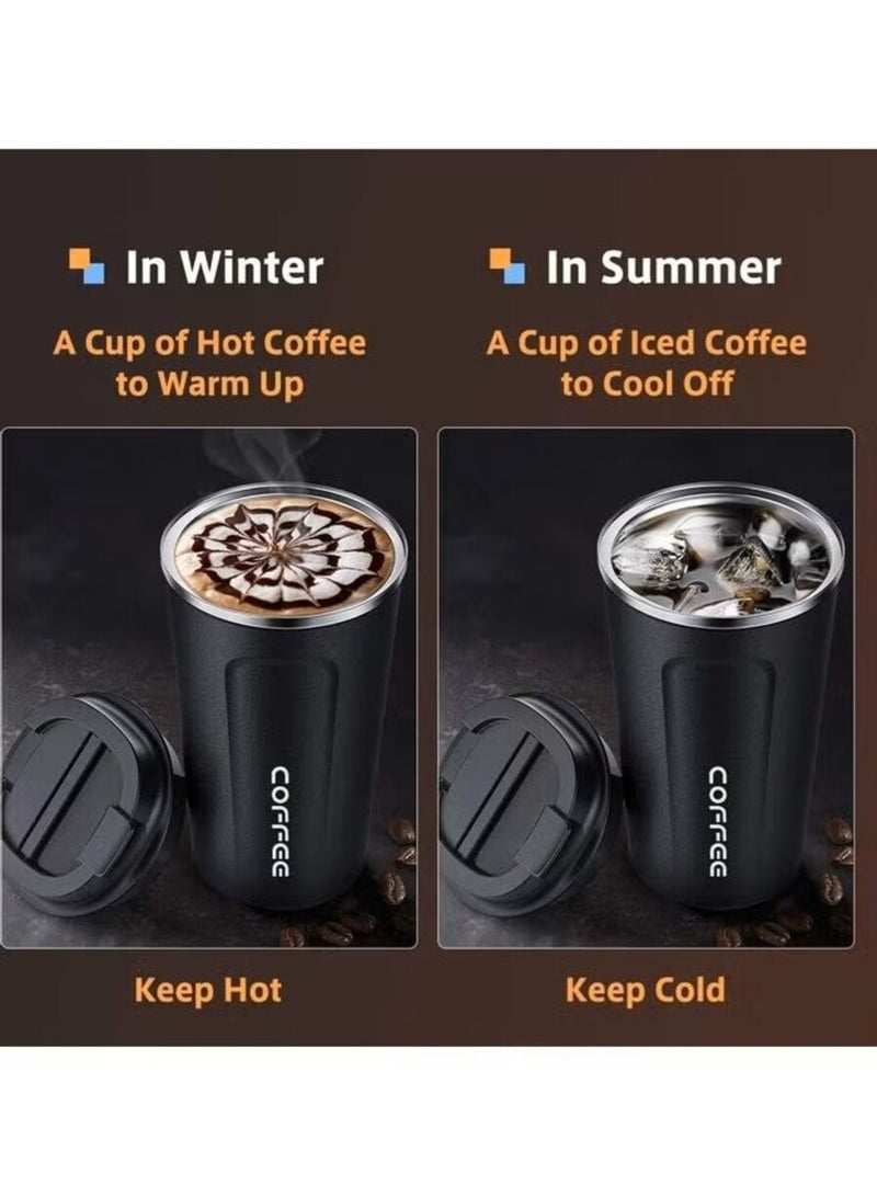 Stainless Steel Coffee Insulated Thermal Cup 510ml Multicolour - Image 5