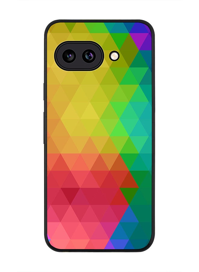 Stylizedd For Google Pixel 9a Case,Slim fit Camera Protection, Shockproof Thin Phone cover  - Tropical Prism