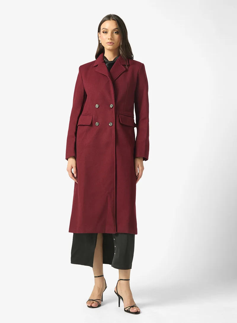 ELLA Longline Trench Coar