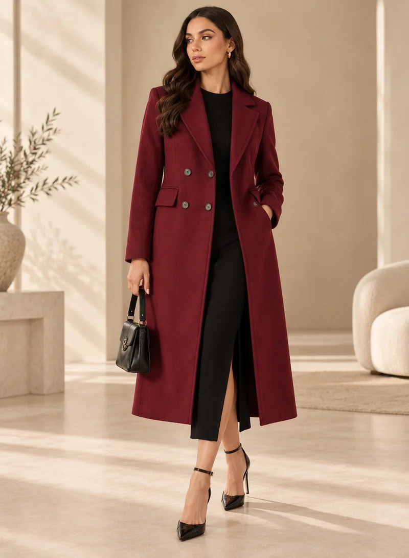 Ella Longline Trench Coar