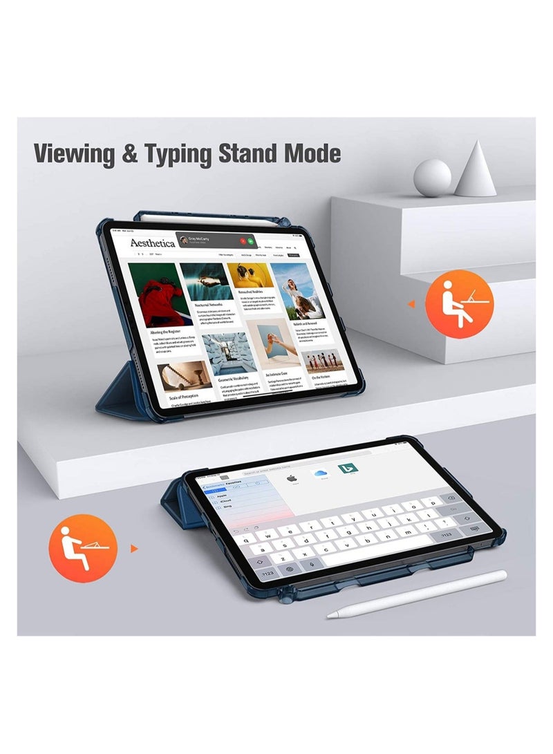 Raxoom iPad Air case 4th generation 10.9 2020 case with pen holder (supports 2nd Gen Pencil) - Image 5