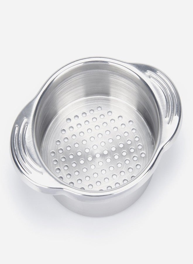 WishDirect Tuna Strainer Press, Tuna Can Strainer Food-Grade Stainless Steel Canning Colander for Regular-Size and Wide-Necked Tunas 1-Pack - Image 2
