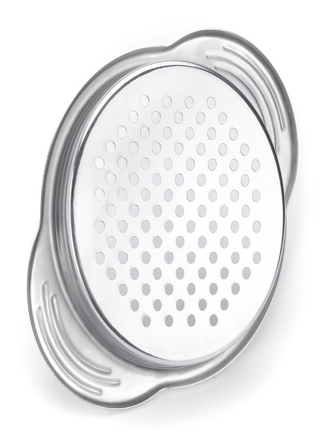 WishDirect Tuna Strainer Press, Tuna Can Strainer Food-Grade Stainless Steel Canning Colander for Regular-Size and Wide-Necked Tunas 1-Pack - Image 3