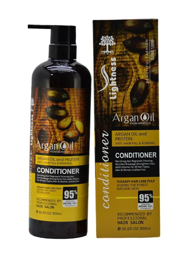 ليجيتنيس بلسم مضاد لتساقط الشعر وتجديده بزيت الأرغان والبروتين 900 مل - Image 1