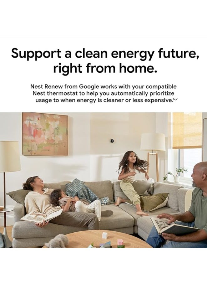 Nest - Nest 3rd Generation learning programmable Thermostat Carbon Black T3016US - Image 1