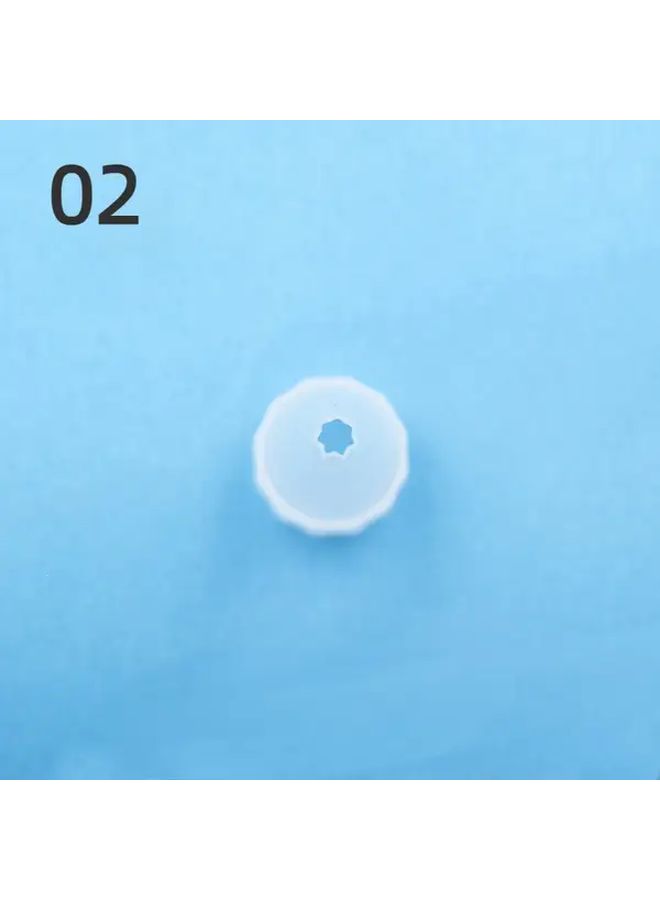 20 Plastic Piping Nozzles for Cream Glue DIY Crafting Tools Randommixed Phone Case Jewelry - Image 4