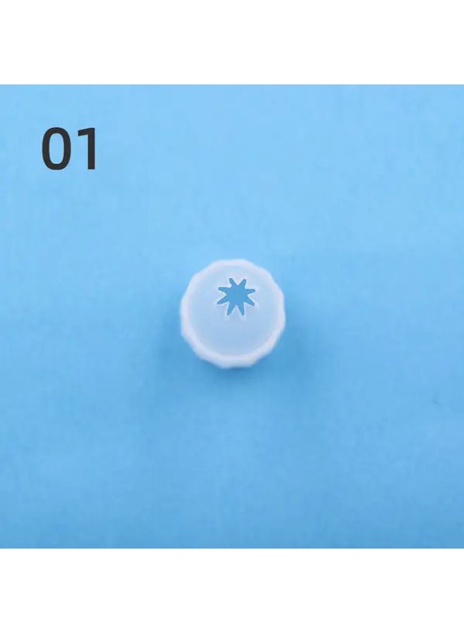 20 Plastic Piping Nozzles for Cream Glue DIY Crafting Tools Randommixed Phone Case Jewelry - Image 3